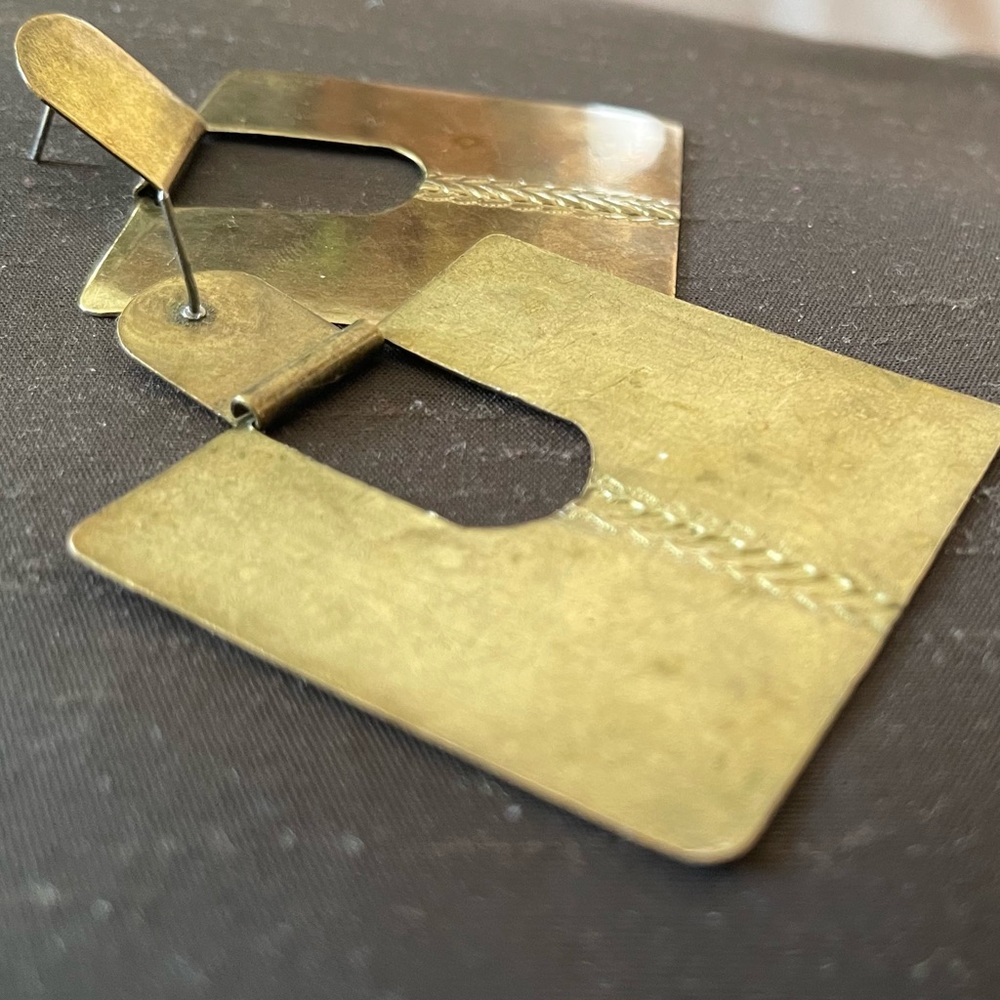 Egyptian Metal Earrings